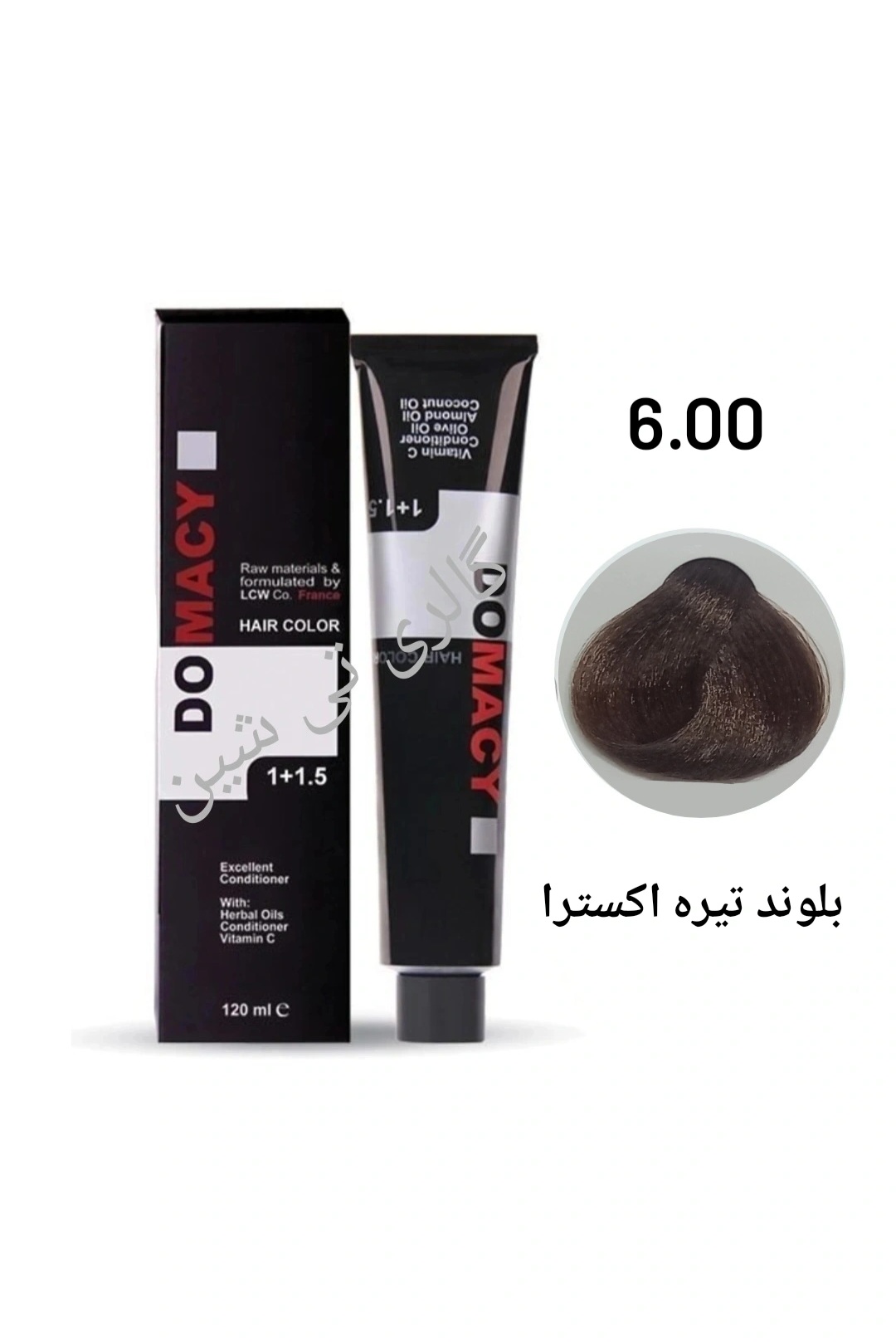 رنگ مو طبیعی ۶.۰۰ دوماسی  ۱۲۰ میل DOMACY