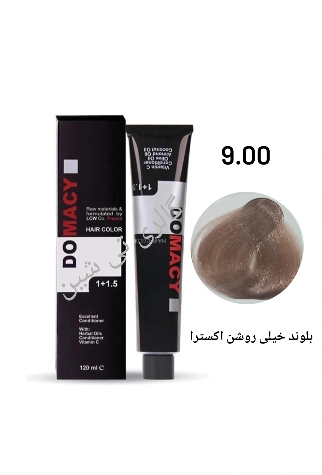 رنگ مو طبیعی ۹.۰۰ دوماسی ۱۲۰ میل DOMACY