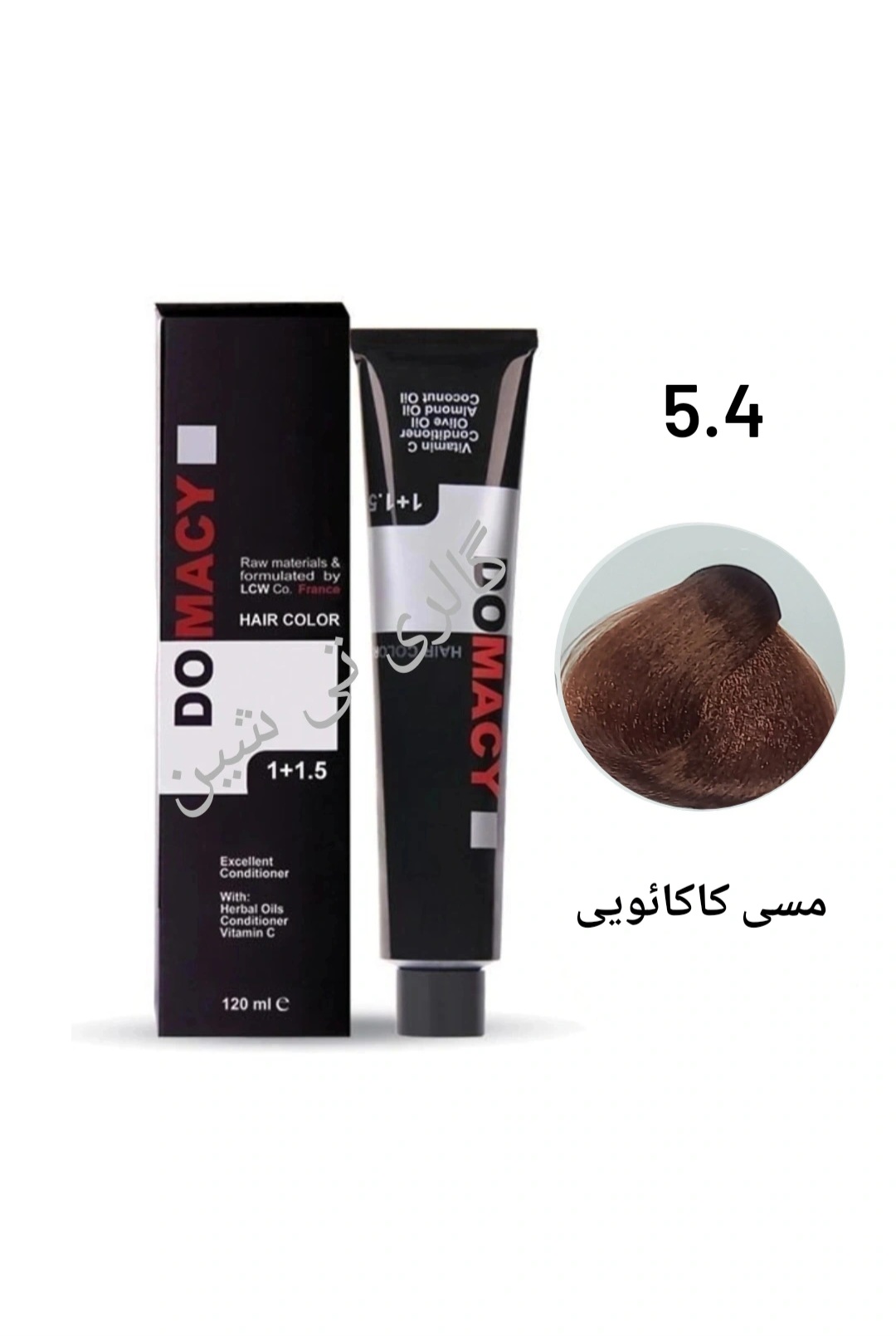 رنگ مو مسی ۵.۴ دوماسی  ۱۲۰ میل DOMACY