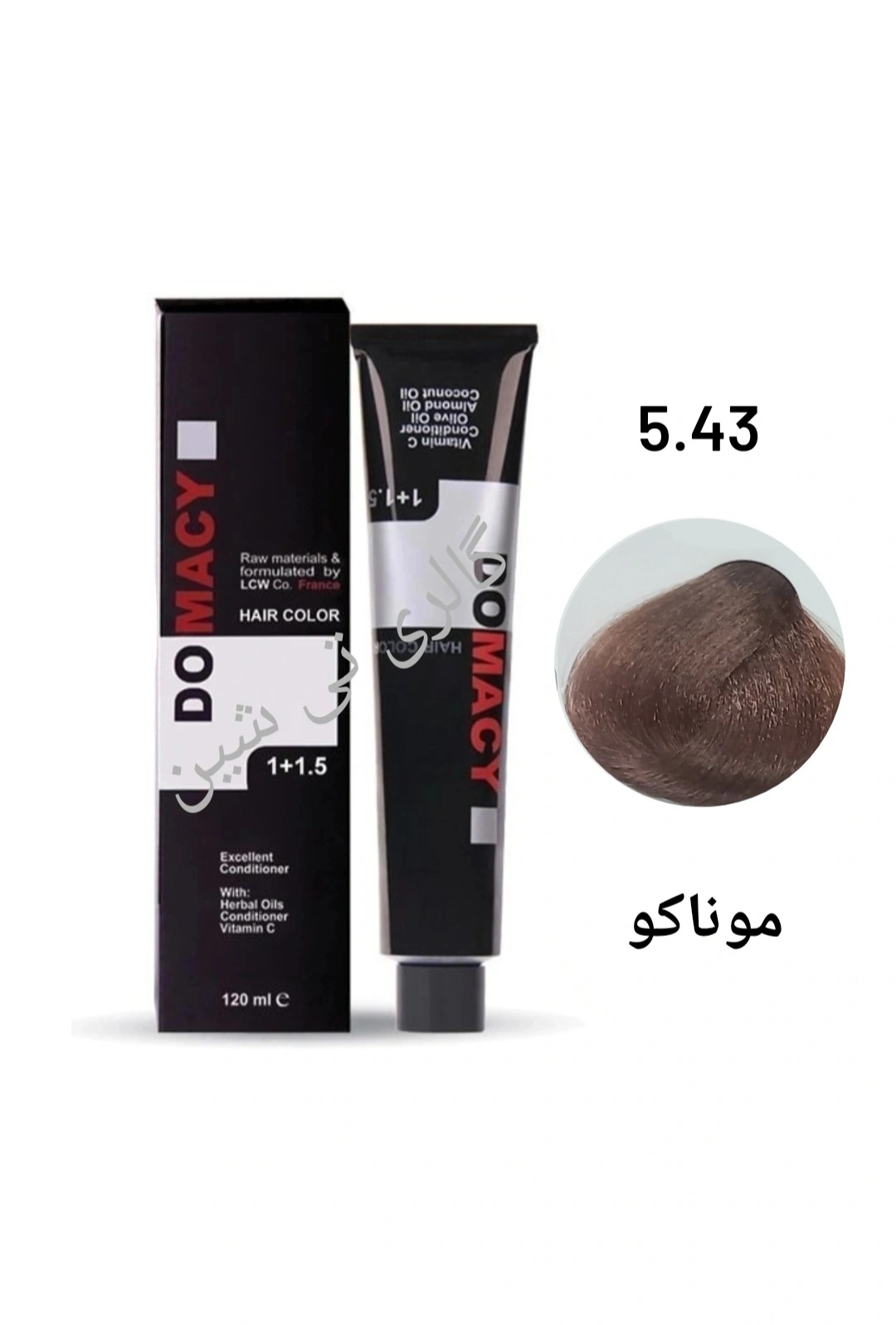 رنگ مو موناکو ۵.۴۳ دوماسی  ۱۲۰ میل DOMACY