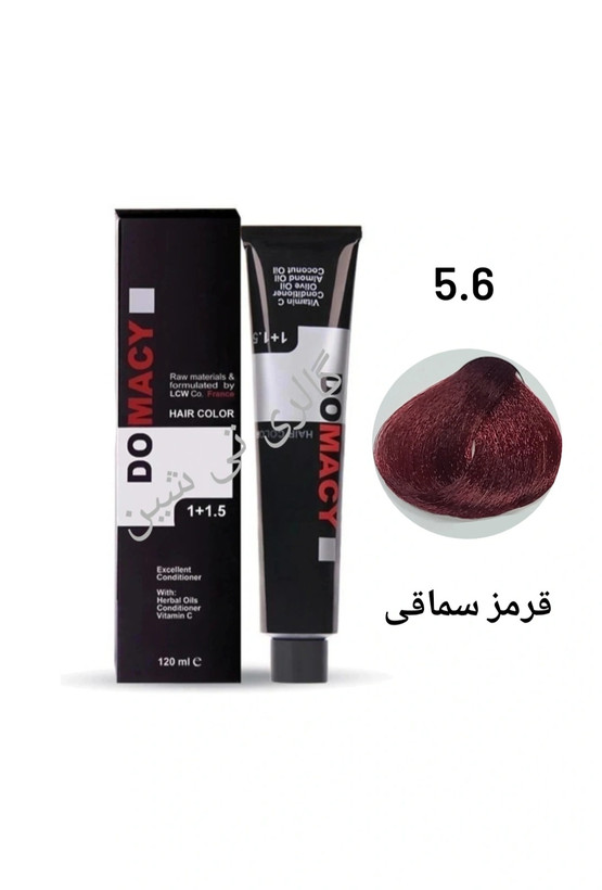 رنگ مو قرمز ۵.۶ دوماسی ۱۲۰ میل DOMACY