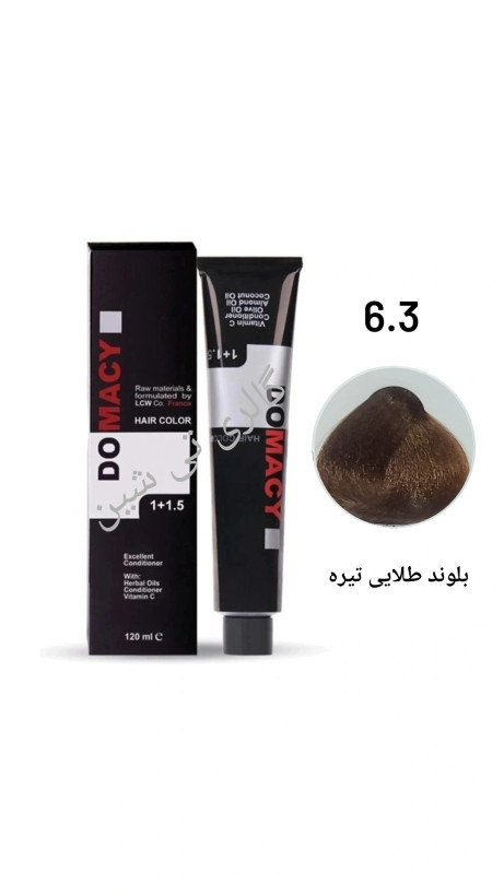 رنگ مو طلایی ۶.۳ دوماسی ۱۲۰ میل DOMACY