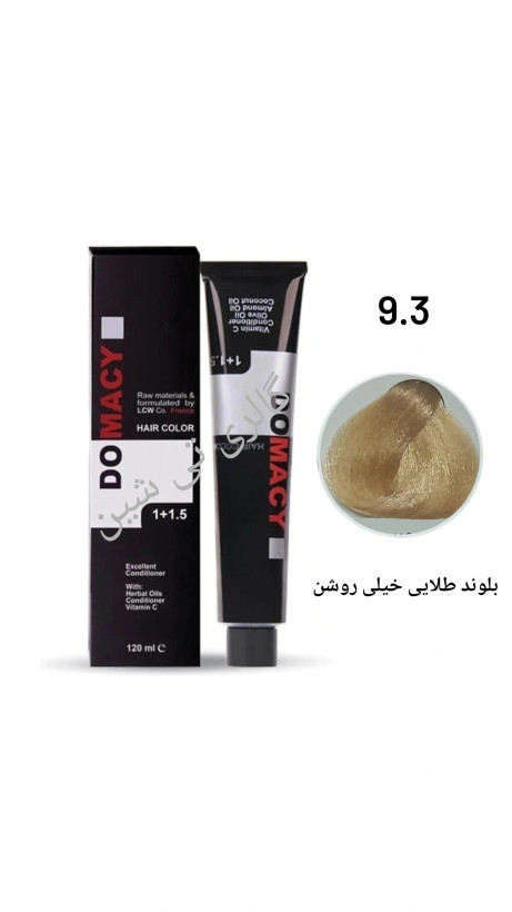 رنگ مو طلایی ۹.۳ دوماسی ۱۲۰ میل DOMACY