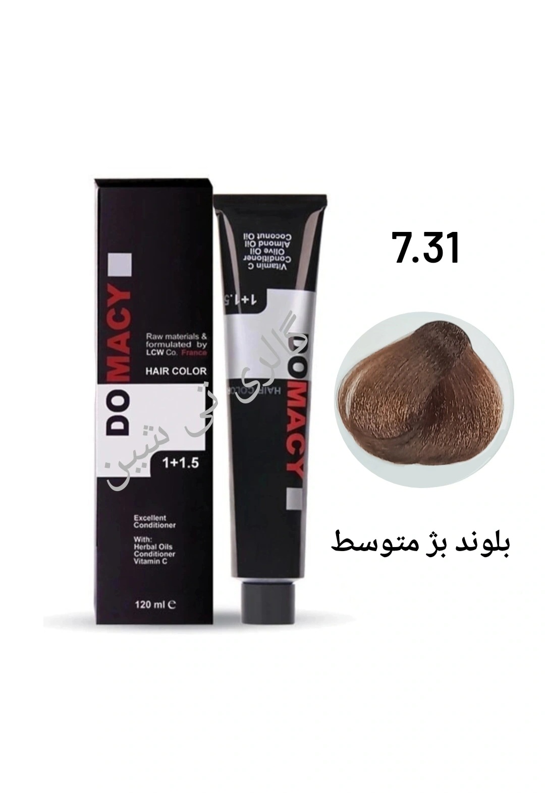 رنگ مو بژ ۷.۳۱ دوماسی  ۱۲۰ میل DOMACY