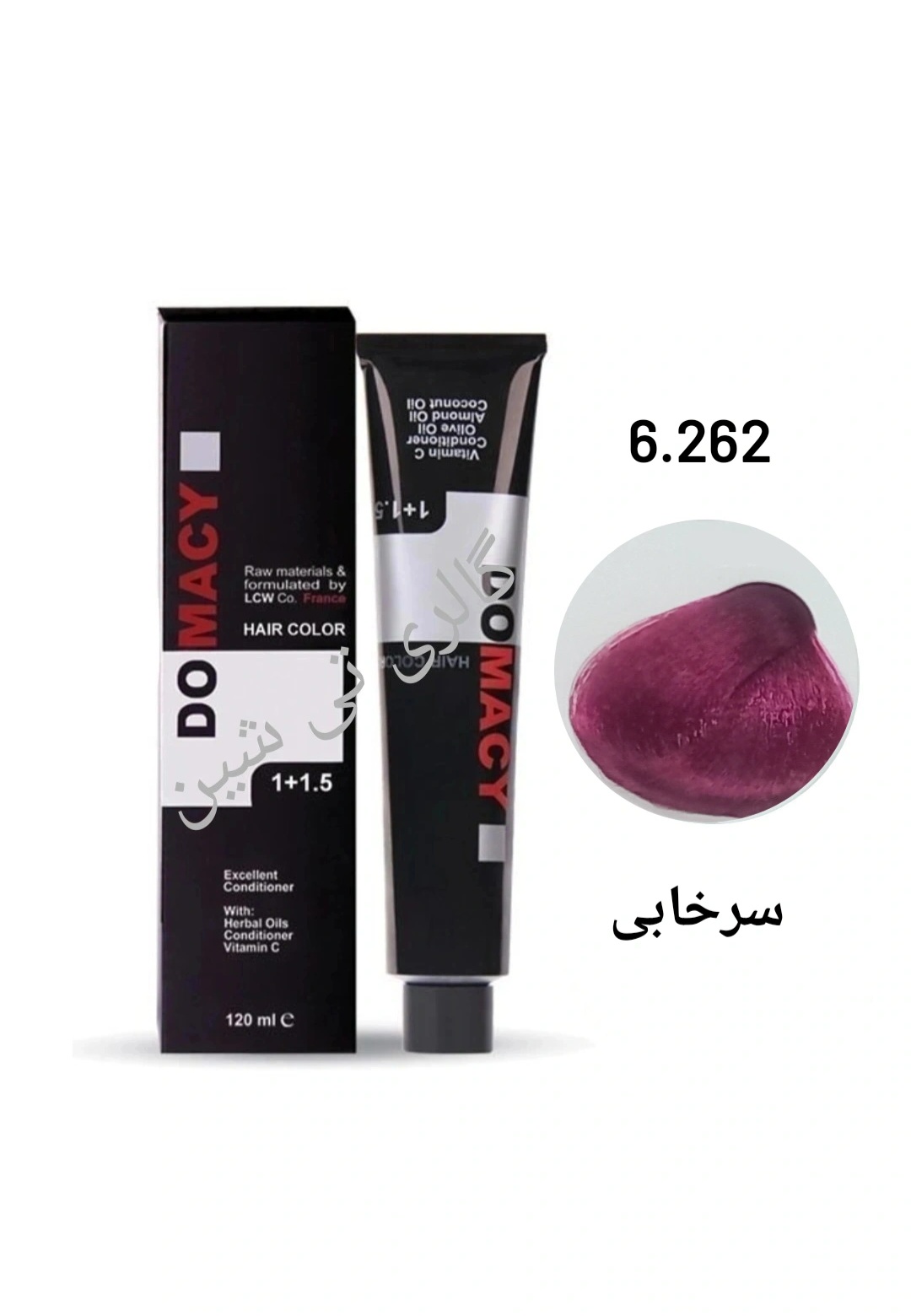 رنگ مو سرخابی ۶.۲۶۲ دوماسی ۱۲۰ میل DOMACY