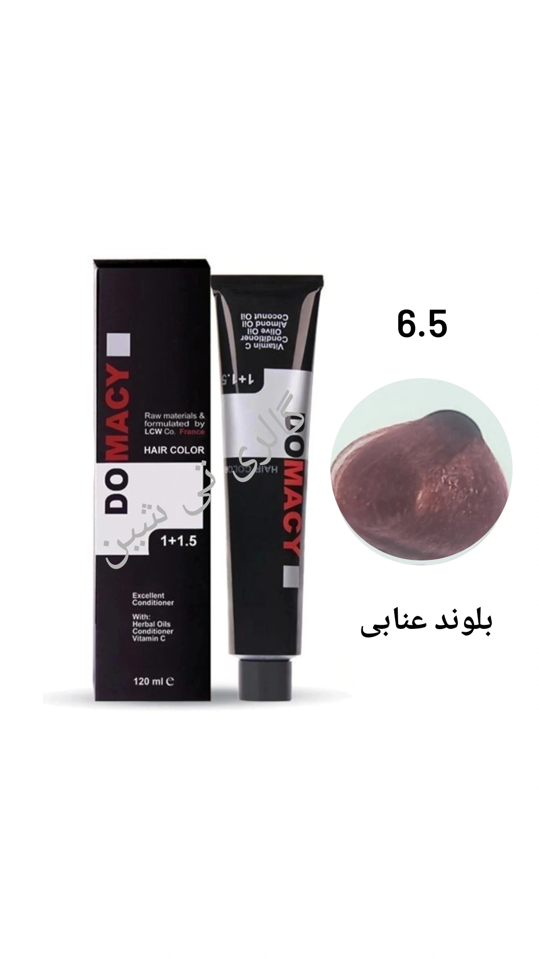 رنگ مو ماهگونی ۶.۵ دوماسی  ۱۲۰ میل DOMACY