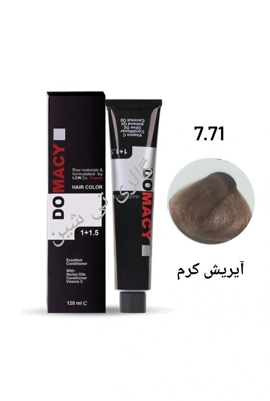 رنگ مو آیریش کرم ۷.۷۱ دوماسی ۱۲۰ میل DOMACY