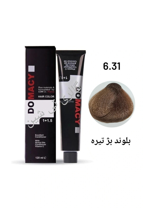 رنگ مو بژ ۶.۳۱ دوماسی ۱۲۰ میل DOMACY