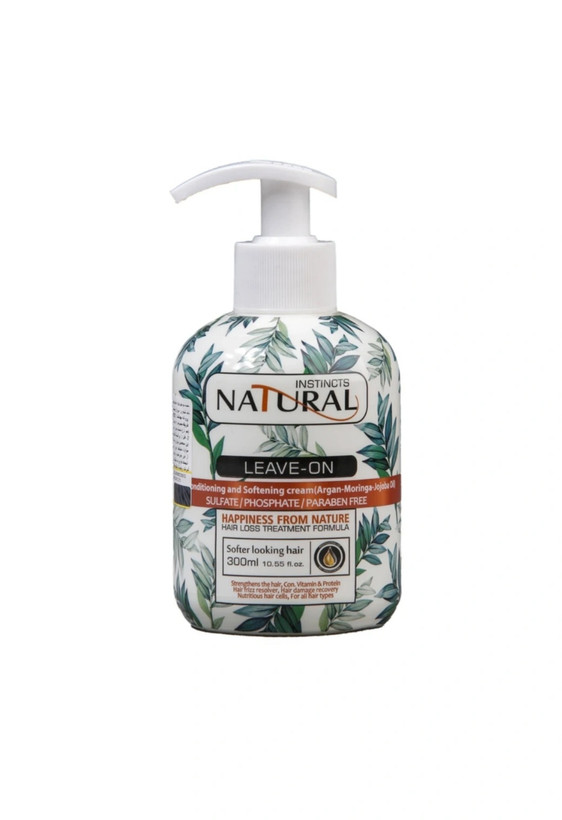ماسک مو بدون سولفات احیا کننده و مغذی نچرال بدون آبکشی ۳۰۰ میل Natural