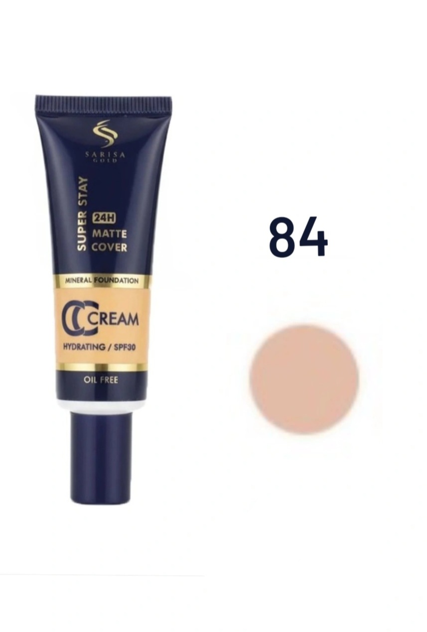 سی سی کرم فول کاور 8۴ ساریسا گلد Sarisa Gold