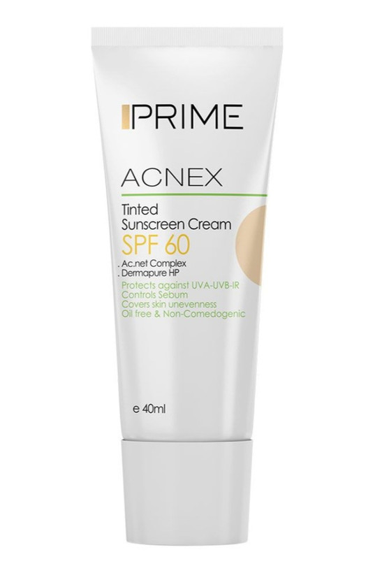 ضد آفتاب رنگی بژ نچرال ضد لک spf 60 پرایم Prime