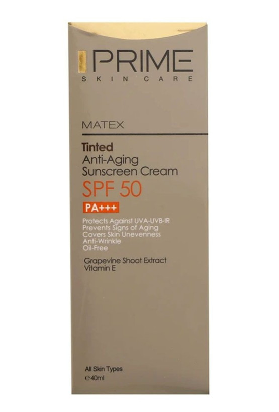 ضد آفتاب رنگی جوان کننده spf 50 پرایم Prime