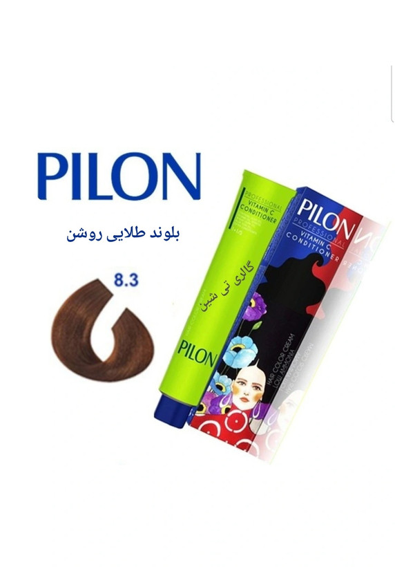 رنگ مو طلایی ۸.۳ پیلون Pilon