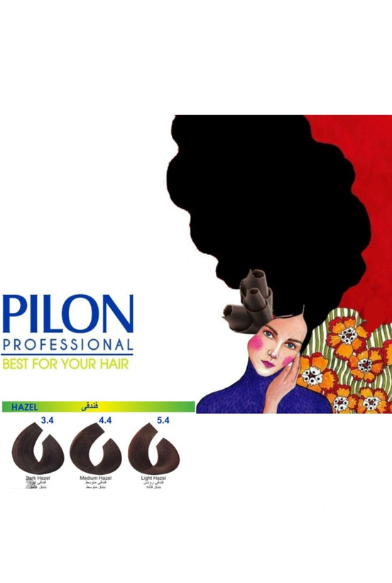 رنگ مو فندقی ۵.۴ پیلون Pilon