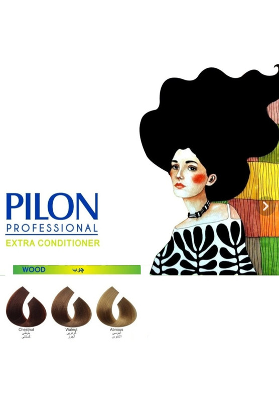رنگ مو آبنوسی پیلون Pilon