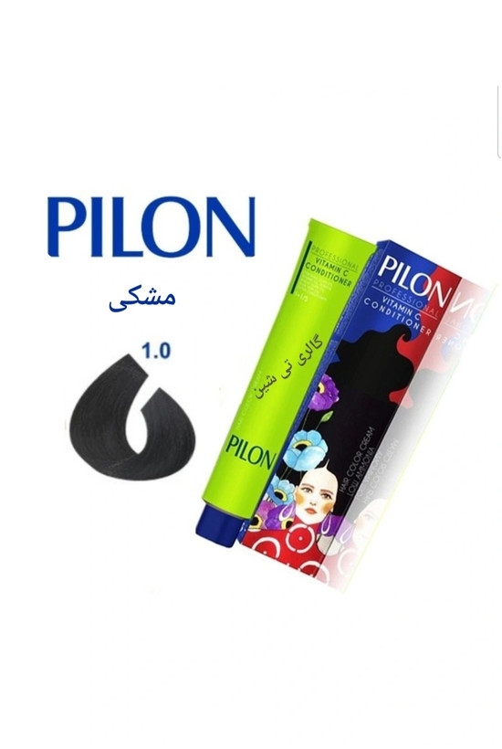 رنگ مو مشکی طبیعی ۱.۰ پیلون Pilon