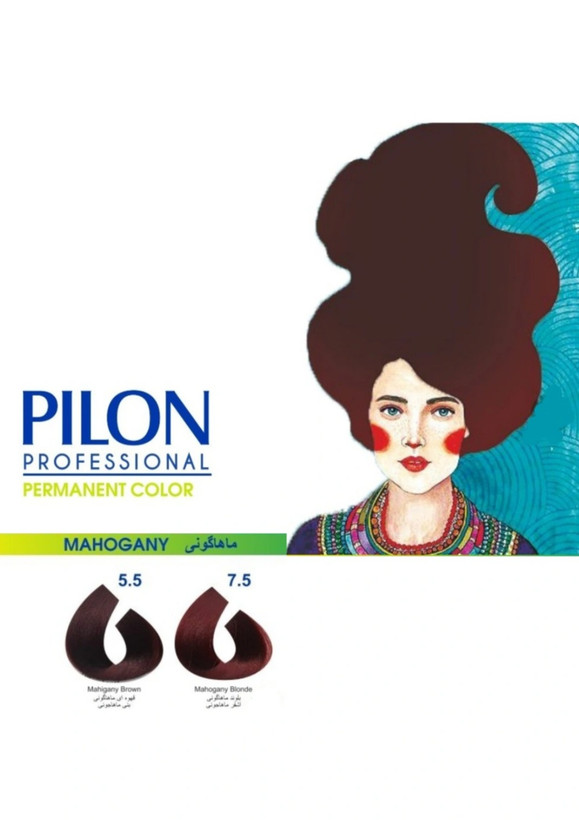 رنگ مو ماهگونی ۷.۵ پیلون Pilon