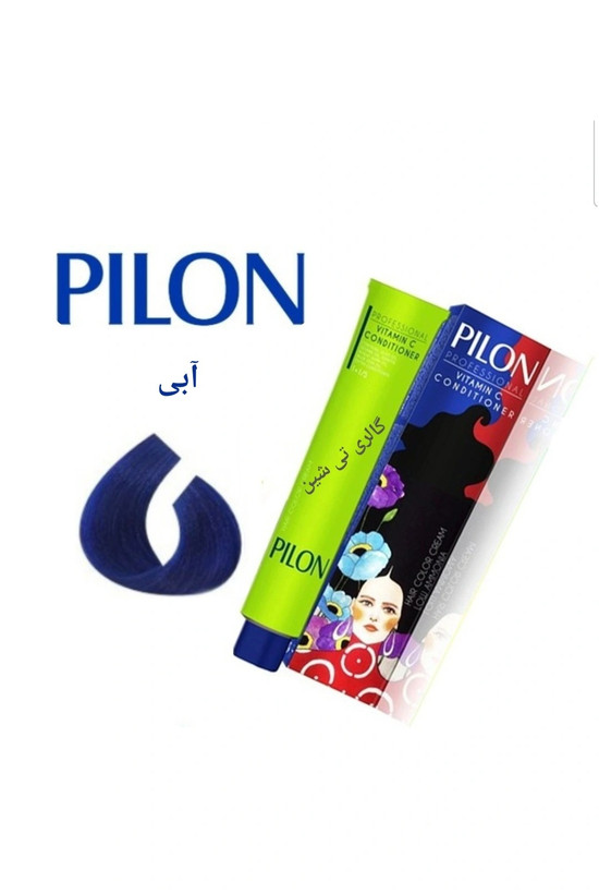 رنگ مو آبی پیلون Pilon