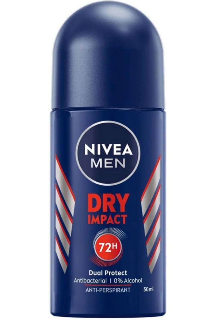 مام رول دئودرانت مردانه درای ایمپکت نیوآ ۵۰ میل NIVEA
