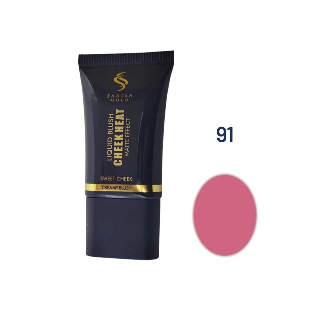 رژگونه مایع ۹۱ ساریساگلد Sarisa Gold