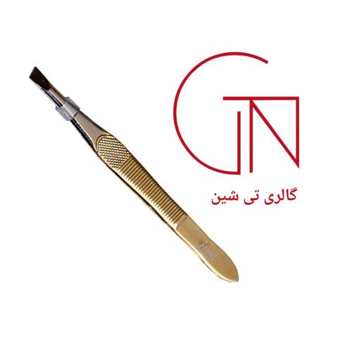 موچین انبری عاجدار طلایی جول JEWEL