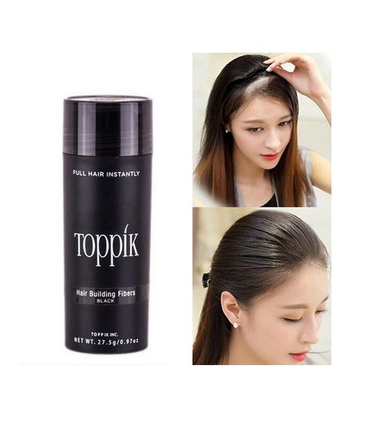 پودر پرپشت کننده مو مشکی ۲ تاپیک TOPPIK