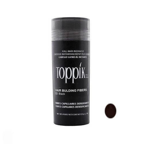 پودر پرپشت کننده مو مشکی ۲ تاپیک TOPPIK