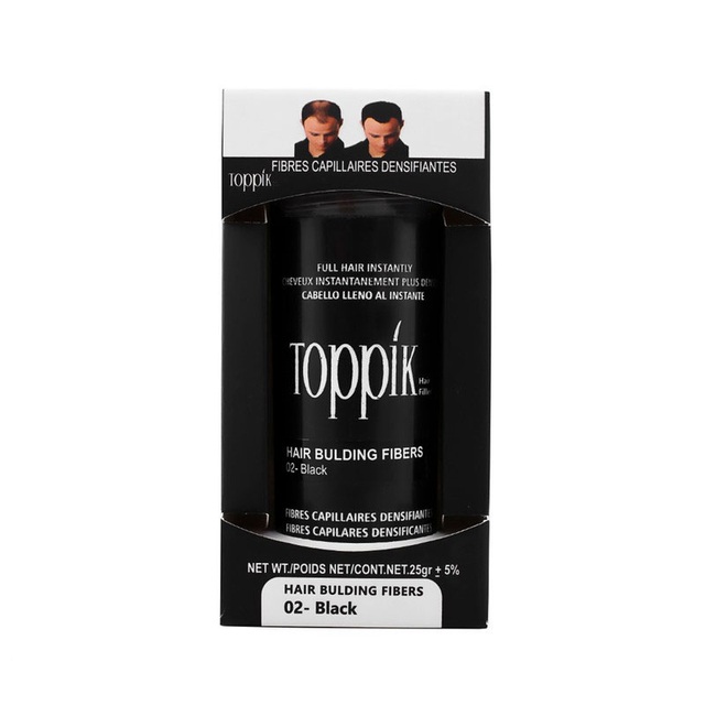 پودر پرپشت کننده مو مشکی ۲ تاپیک TOPPIK