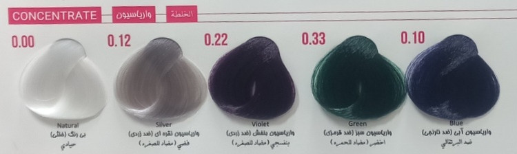 رنگ مو واریاسیون 000 پرسونال PERSONAL