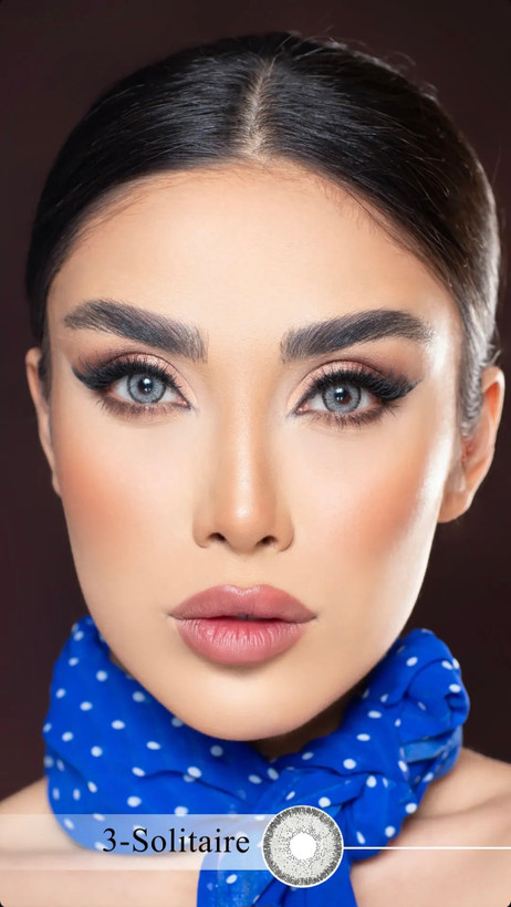 لنز رنگی ۳ رویال ویژن Royal vision
