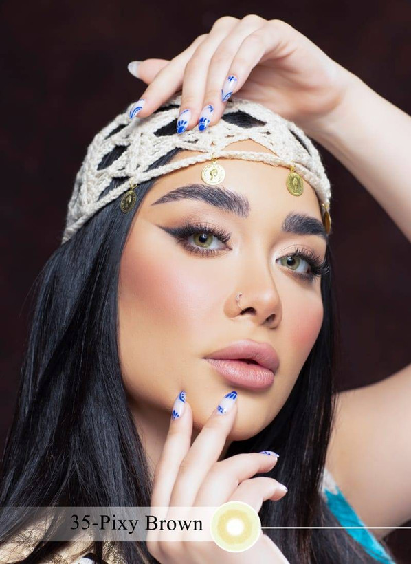 لنز رنگی ۳۵ رویال ویژن Royal vision