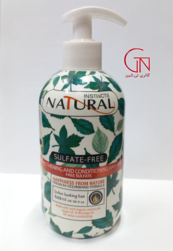 ماسک مو بدون سولفات احیا کننده و مغذی نچرال با آبکشی ۴۰۰ میل Natural