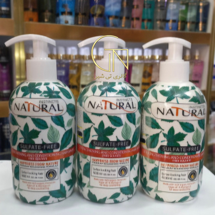 ماسک مو بدون سولفات احیا کننده و مغذی نچرال با آبکشی ۴۰۰ میل Natural