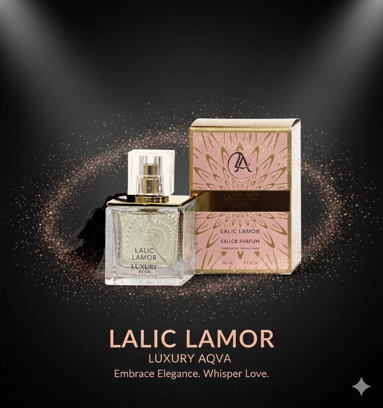 ادکلن زنانه لالیک لامور لاکچری آکوا ۵۰ میل LUXURY AQVA