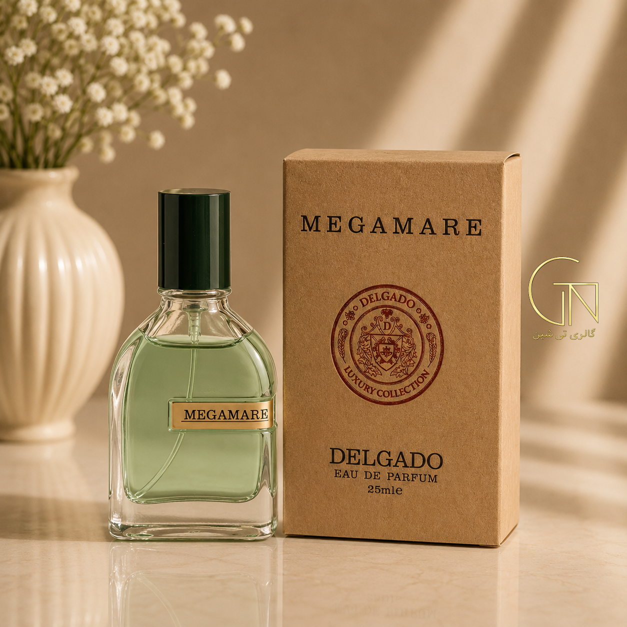 عطر مردانه مگاماره دلگادو ۲۵ میل DELGADO