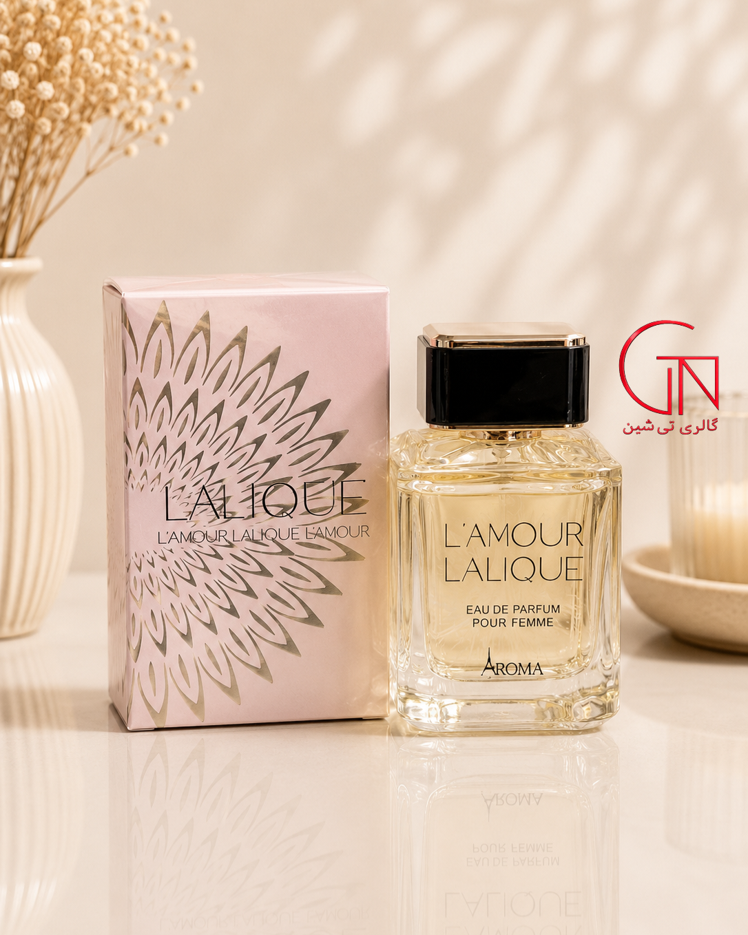 ادکلن زنانه لالیک لامور آروما ۱۰۰ میل Aroma