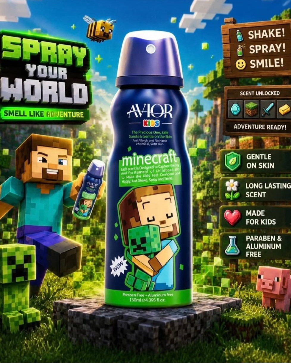 اسپری کودک ماینکرفت اویور AVIOR