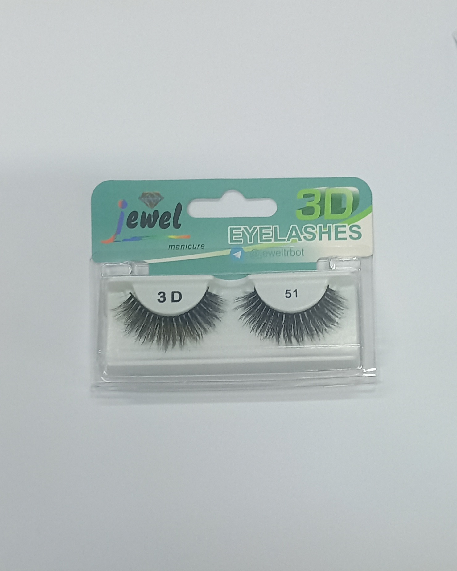 مژه 3D طبیعی ۵۱ جول Jewel