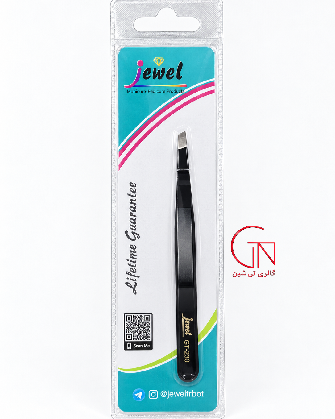 موچین انبری مشکی جول JEWEL